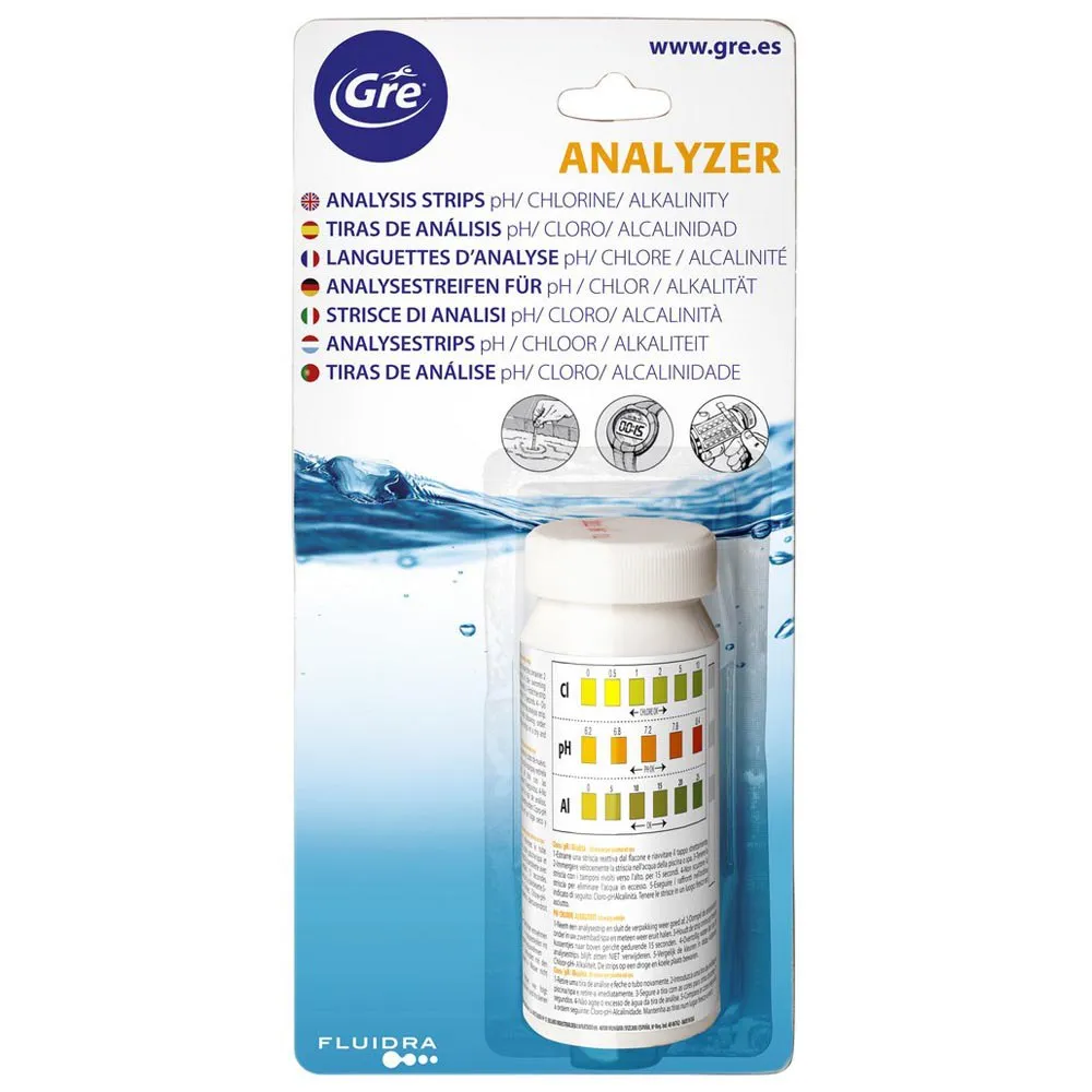 Chlorine+pH+Alkalinity Analysis 50 Strips 2 Chlorine+pH+Alkalinity Analysis 50 Strips - Image 2