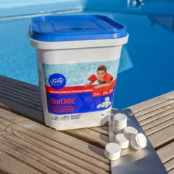 ClorCHOC 30 G 5kg Chlorine Tablets -Blue Wave gre pools clorchoc 30 g 5kg chlorine tablets 2
