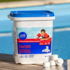 ClorCHOC 30 G 5kg Chlorine Tablets -Blue Wave gre pools clorchoc 30 g 5kg chlorine tablets 3