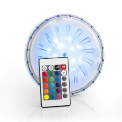 LED Projector For Above Ground Pool With Remote Control -Blue Wave gre pools led projector for above ground pool with remote control 2