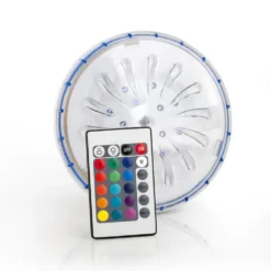 LED Projector For Above Ground Pool With Remote Control -Blue Wave gre pools led projector for above ground pool with remote control 3