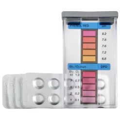 Oxygen+Bromine+pH Test Kit With DPD4 Tablets