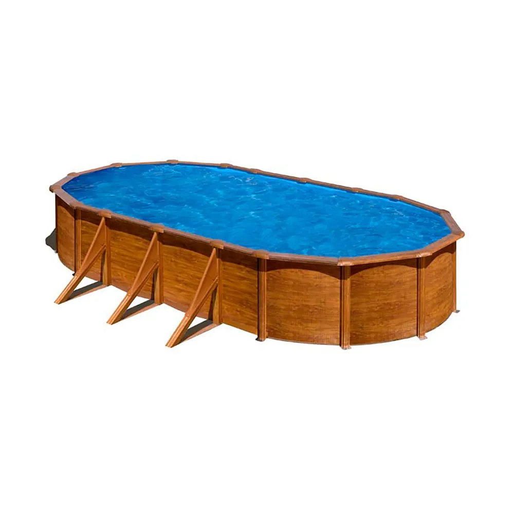 Pacific Steel Wood Aspect Pool 730x375x120 Cm 1 Pacific Steel Wood Aspect Pool 730x375x120 Cm