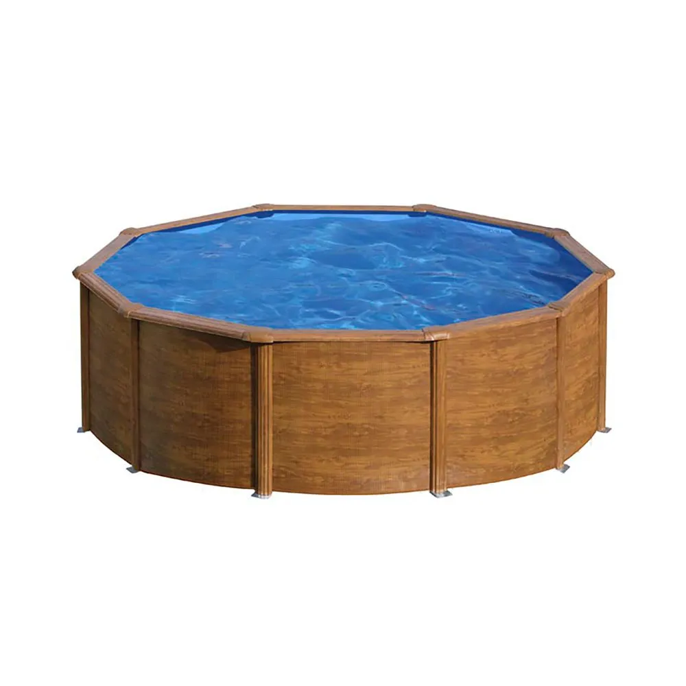 Steel Wood Aspect Pool Pacific 460x120 Cm 1 Steel Wood Aspect Pool Pacific 460x120 Cm