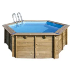 Vanille 2 Round Wooden Pool Ø 400x119 Cm