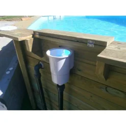 Violette 2 Round Wooden Pool Ø 500x127 Cm -Blue Wave gre pools violette 2 round wooden pool o 500x127 cm 5