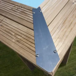 Violette 2 Round Wooden Pool Ø 500x127 Cm -Blue Wave gre pools violette 2 round wooden pool o 500x127 cm 8