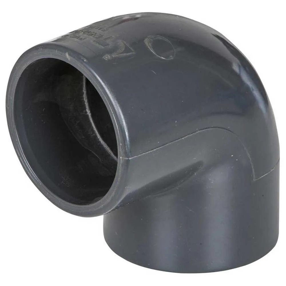 GRE PVC Elbow Solvent Socket 90º PN16 1 GRE PVC Elbow Solvent Socket 90º PN16