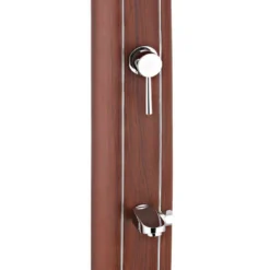 GRE Round Solar Shower Aluminium -Blue Wave gre round solar shower aluminium 3