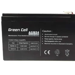 12V 7Ah (6.3Mm) 7000Mah Vrla Agm Battery -Blue Wave green cell 12v 7ah 6.3mm 7000mah vrla agm battery 4