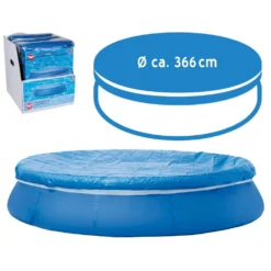 Happy People Protection Cover For Pool 366Cm 7 Happy People Protection Cover For Pool 366Cm -Blue Wave happy people protection cover for pool 366cm 3