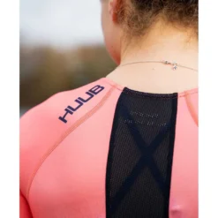 HUUB Commit Long Course Short Sleeve Trisuit -Blue Wave huub commit long course short sleeve trisuit 6