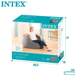 Intex Beanless Inflatable Chair -Blue Wave intex beanless inflatable chair 6