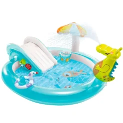 Intex Crocodile Play Centre With Slide Pool