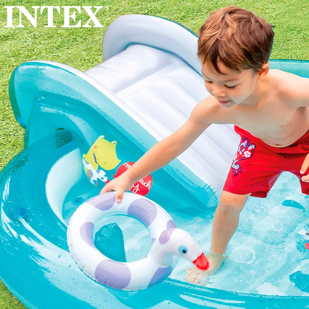 Intex Crocodile Play Centre With Slide Pool 5 Intex Crocodile Play Centre With Slide Pool - Image 5