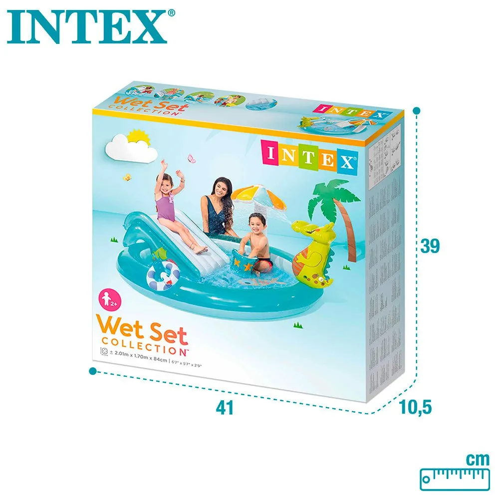 Intex Crocodile Play Centre With Slide Pool 7 Intex Crocodile Play Centre With Slide Pool - Image 7