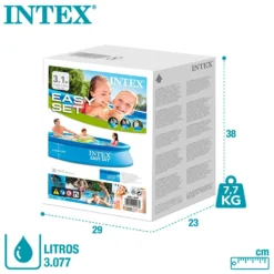 Intex Easy Set 305x61 Cm Pool -Blue Wave intex easy set 305x61 cm pool 5