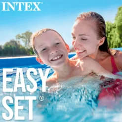 Intex Easy Set Inflatable Pool 244x61 Cm 14 Intex Easy Set Inflatable Pool 244x61 Cm -Blue Wave intex easy set inflatable pool 244x61 cm 6