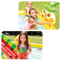 Intex Fruits Play Centre With Slide And Sprinkler Pool -Blue Wave intex fruits play centre with slide and sprinkler pool 2