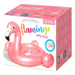 Intex Giant Flamingo For 4 People -Blue Wave intex giant flamingo for 4 people 4