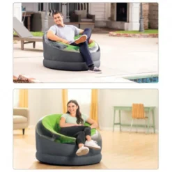 Intex Inflatable Armchair -Blue Wave intex inflatable armchair 3