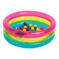 Intex Inflatable Ball Pool With 50 Coloured Balls