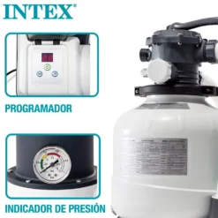 Intex Krystal Clear Sand Filter Pump 10.500L/h -Blue Wave intex krystal clear sand filter pump 10.500l h 5