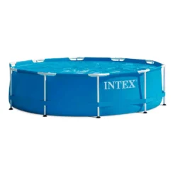 Intex Metal Frame Round+Filter Pool -Blue Wave intex metal frame round filter pool 6