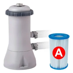 Intex Prism Frame Range Collapsible With Filter Pool -Blue Wave intex prism frame range collapsible with filter pool 2