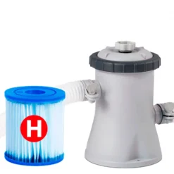 Intex Prisma Frame Round Collapsible With Filter Pool -Blue Wave intex prisma frame round collapsible with filter pool 2