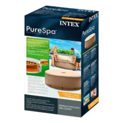 Intex PureSpa Insulating Cover For Spa Pool 9 Intex PureSpa Insulating Cover For Spa Pool -Blue Wave intex purespa insulating cover for spa pool 4