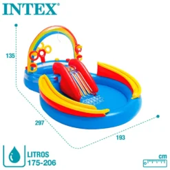 Intex Rainbow Pool -Blue Wave intex rainbow pool 5