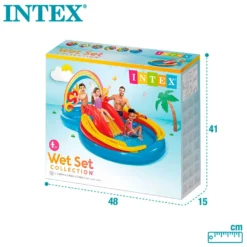 Intex Rainbow Pool -Blue Wave intex rainbow pool 6