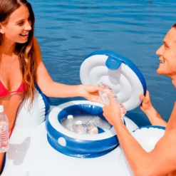 Intex River Run 2 Double Wheel With Cooler 7 Intex River Run 2 Double Wheel With Cooler -Blue Wave intex river run 2 double wheel with cooler 2