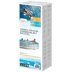 Intex Round Collapsible Prisma Frame Range Pool -Blue Wave intex round collapsible prisma frame range pool 2