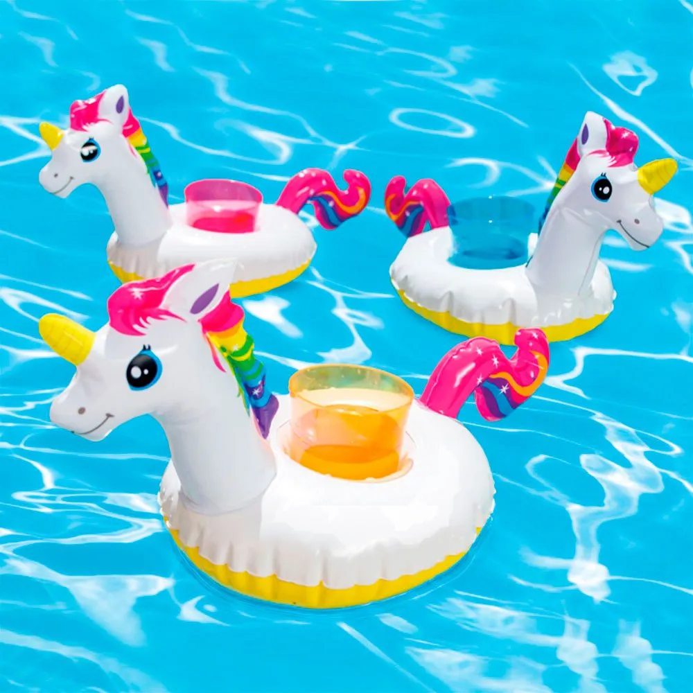 Intex Set Of 3 Unicorn Cup Holders 3 Intex Set Of 3 Unicorn Cup Holders - Image 3