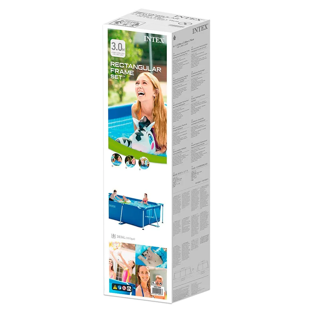 Intex Small Frame Collapsible 300x200x75 Cm Pool 3 Intex Small Frame Collapsible 300x200x75 Cm Pool - Image 3