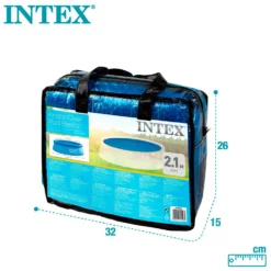 Intex Solar Cover 244 Cm -Blue Wave intex solar cover 244 cm 6
