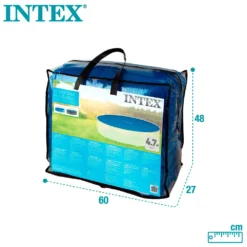Intex Solar Cover 488 Cm -Blue Wave intex solar cover 488 cm 7