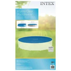 Intex Solar Polyethylene Pool Cover 338 Cm -Blue Wave intex solar polyethylene pool cover 338 cm 5