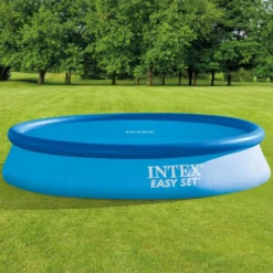 Intex Solar Polyethylene Pool Cover 348 Cm -Blue Wave intex solar polyethylene pool cover 348 cm 3
