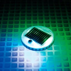 Intex Solar Powered Floating LED Light -Blue Wave intex solar powered floating led light 2