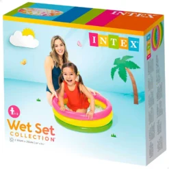 Intex Sunset Glow Baby Pool -Blue Wave intex sunset glow baby pool 2