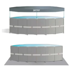Intex Ultra XTR 549 X 132 Cm Round Steel Frame Above Ground Pool -Blue Wave intex ultra xtr 549 x 132 cm round steel frame above ground pool 3