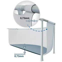 Intex Ultra XTR 549 X 274 X 132 Cm Rectangular Steel Frame Above Ground Pool -Blue Wave intex ultra xtr 549 x 274 x 132 cm rectangular steel frame above ground pool 7