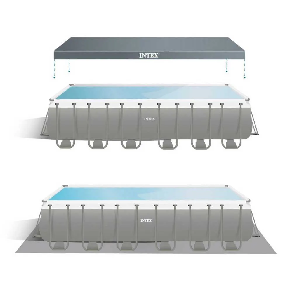 Intex Ultra XTR 732 X 366 X 132 Cm Rectangular Steel Frame Above Ground Pool 4 Intex Ultra XTR 732 X 366 X 132 Cm Rectangular Steel Frame Above Ground Pool - Image 4
