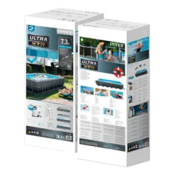 Intex Ultra XTR 732 X 366 X 132 Cm With Chlorinator Rectangular Steel Frame Above Ground Pool -Blue Wave intex ultra xtr 732 x 366 x 132 cm with chlorinator rectangular steel frame above ground pool 6