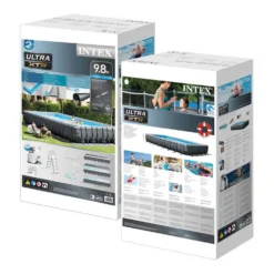 Intex Ultra XTR 975 X 488 X 132 Cm With Chlorinator Rectangular Steel Frame Above Ground Pool -Blue Wave intex ultra xtr 975 x 488 x 132 cm with chlorinator rectangular steel frame above ground pool 5