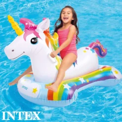 Intex Unicorn 163x86 Cm -Blue Wave intex unicorn 163x86 cm 3