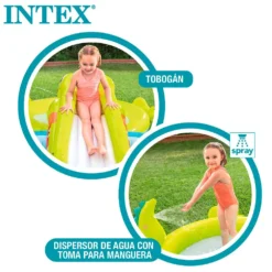 Intex Water Play Centre With Slide And 2 Pools -Blue Wave intex water play centre with slide and 2 pools 2